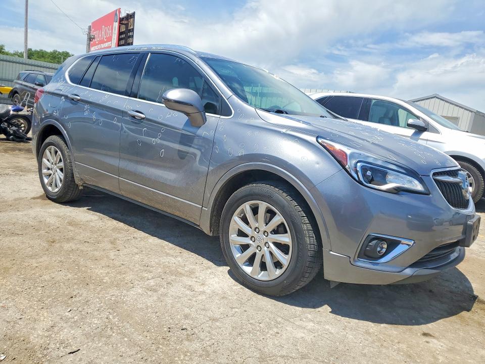 2020 Buick Envision VIN LRBFXCSA3LD017481 COPART salvage auction — HAIL, Ks - Cert Of Title-Salvage, sold $4,450 on 2026-07-20 (photo 4)