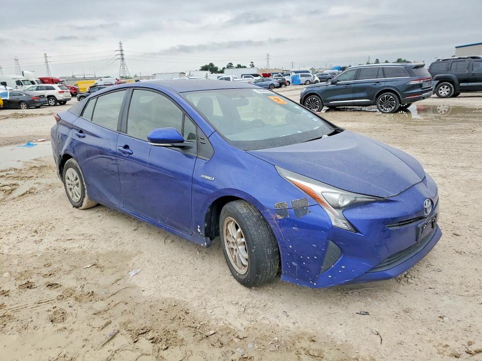 2016 Toyota Prius VIN JTDKBRFUXG3528736 COPART salvage auction — FRONT END, Tx - Certificate Of Title (P), sold $1,500 on 2026-07-08 (photo 4)