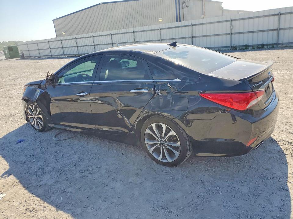 2014 Hyundai Sonata VIN 5NPEC4AB2EH943425 COPART salvage auction — FRONT END, Nc - Salvage Certificate Of Title, sold $725 on 2026-07-08 (photo 2)