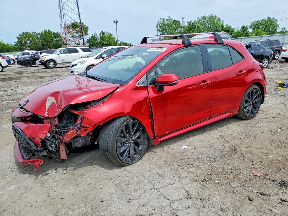 2025 Toyota Corolla VIN JTNC4MBE8S3233543 COPART salvage auction — FRONT END, IN - CERT OF TITLE-SALVAGE TITLE, sold $4,000 on 2026-07-27 (photo 1)