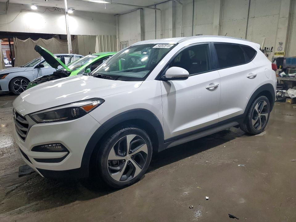 2017 Hyundai Tucson VIN KM8J3CA24HU336389 COPART salvage auction — REAR END, Tn - Salvage Certificate, sold $5,300 on 2026-07-28 (photo 1)