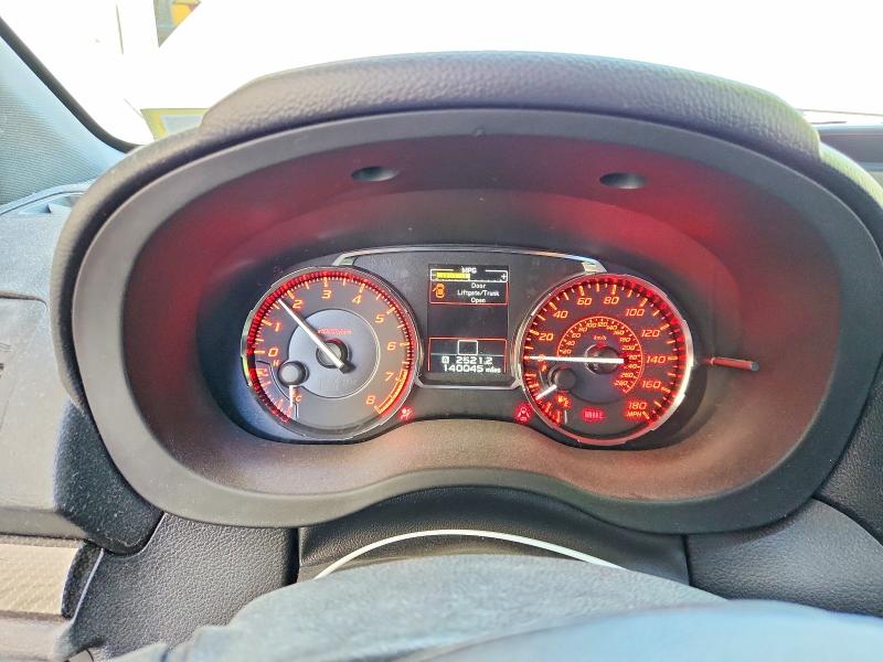 2016 Subaru Wrx VIN JF1VA1E69G9826329 COPART salvage auction — REAR END, Vt - Cert Of Title-Salvage Vehicle, sold $250 on 2026-07-13 (photo 9)