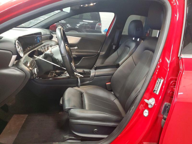 2019 Mercedes-benz A-klasse VIN WDD3G4FB8KW020026 COPART salvage auction — HAIL, Mn - Cert Of Title-Salvage, sold $2,250 on 2026-07-23 (photo 7)