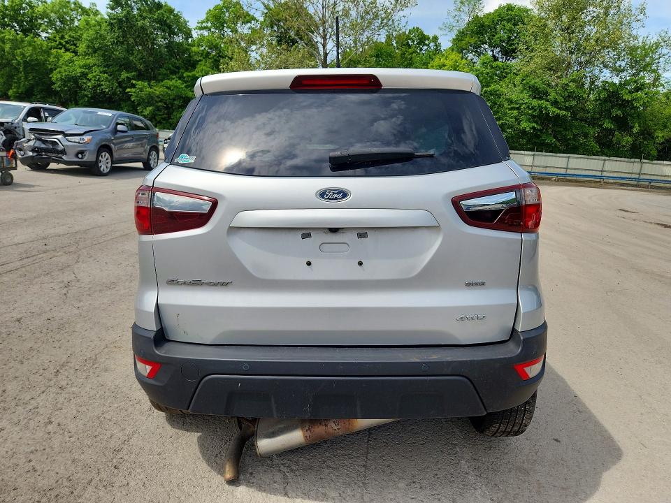 2018 Ford Ecosport VIN MAJ6P1CL9JC246519 COPART salvage auction — ROLLOVER, Pa - Certificate Of Salvage, sold $90 on 2026-07-23 (photo 6)