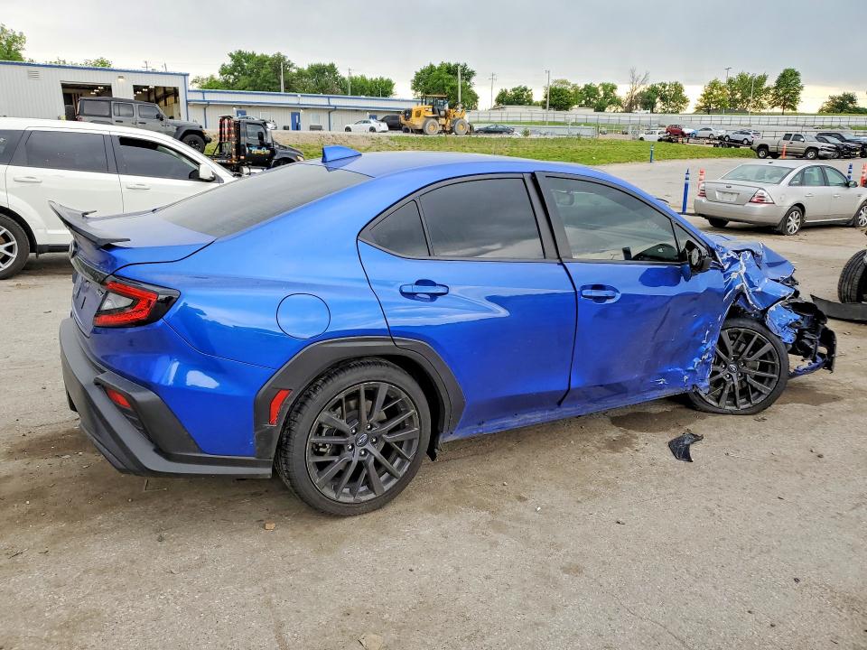 2023 Subaru Wrx VIN JF1VBAH61P8804145 COPART salvage auction — FRONT END, Mo - Salvage Certificate Of Title, sold $3,650 on 2026-07-28 (photo 3)