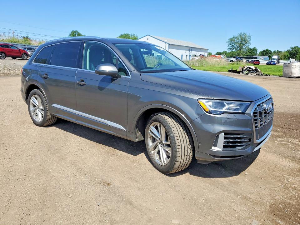 2022 Audi Q7 VIN WA1LXBF79ND021836 COPART salvage auction — HAIL, Oh - Cert Of Title-Salvage, sold $17,300 on 2026-07-13 (photo 4)