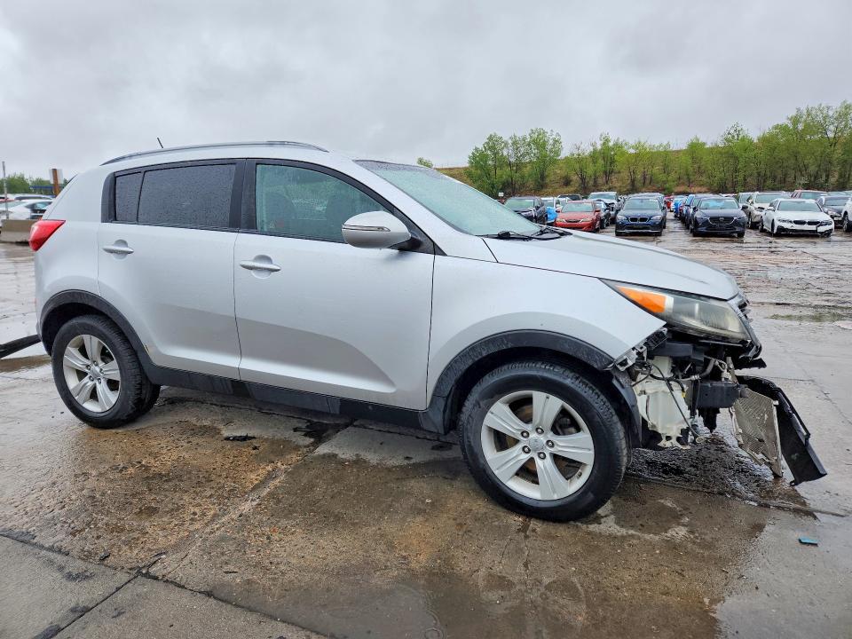 2013 Kia Sportage VIN KNDPB3A28D7430382 COPART salvage auction — FRONT END, Co - Public - Salvage Title, sold $300 on 2026-07-27 (photo 4)