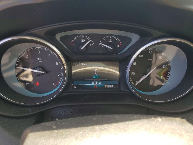 2018 Buick Envision VIN LRBFX1SA3JD006725 COPART salvage auction — SIDE, Nv - Salvage Title, sold $1,600 on 2026-07-07 (photo 9)