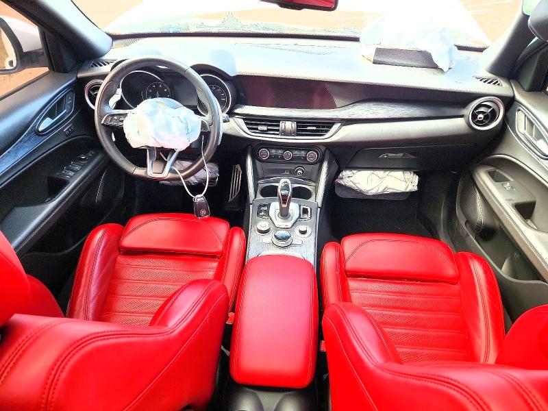 2022 Alfa romeo VIN ZASPAKAN5N7D42745 COPART salvage auction — FRONT END, Il - Salvage Certificate, sold $6,600 on 2026-08-19 (photo 8)