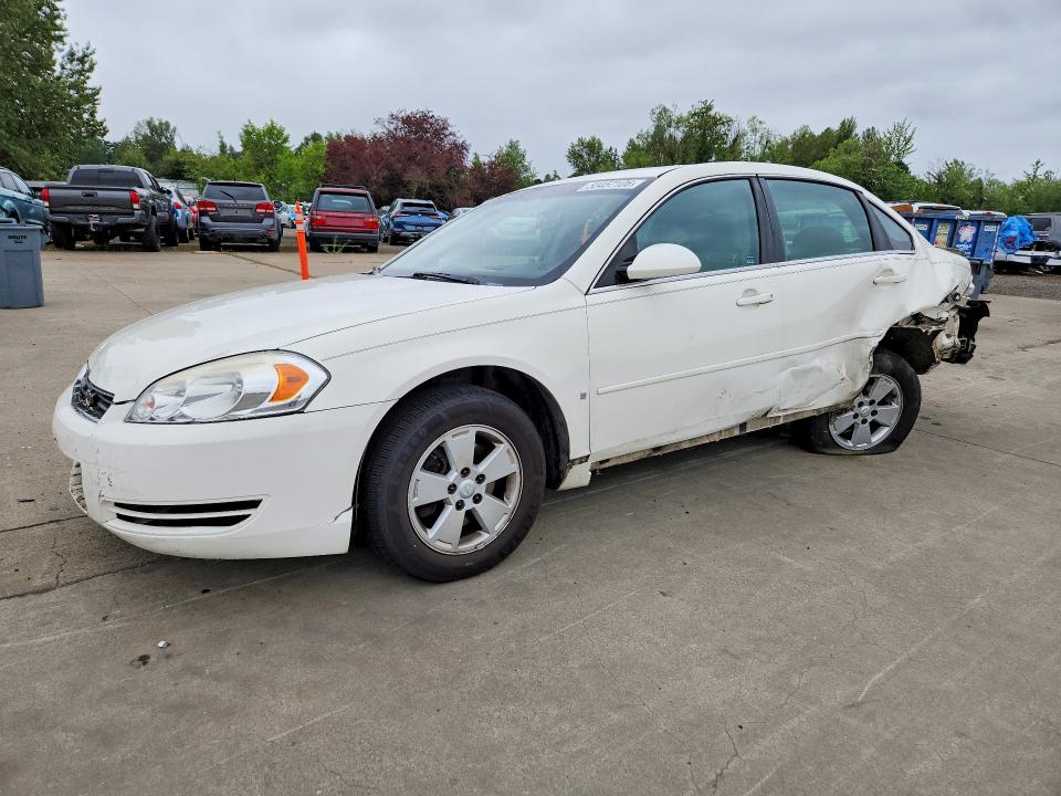 2008 Chevrolet Impala VIN 2G1WT58N389123803 COPART salvage auction — REAR END, Or - Salvage Title Certificate, sold $275 on 2026-07-06 (photo 1)
