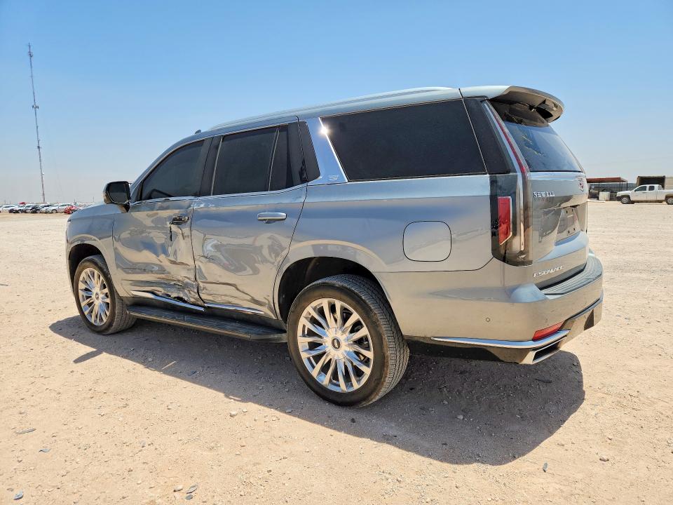 2024 Cadillac Escalade VIN 1GYS4BKL5RR317761 COPART salvage auction — SIDE, Tx - Salvage Vehicle Title, sold $32,500 on 2026-07-08 (photo 2)