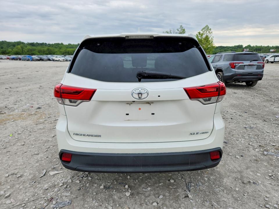 2019 Toyota VIN 5TDJZRFH4KS572040 COPART salvage auction — HAIL, IL - SALVAGE CERTIFICATE, sold $11,700 on 2026-07-08 (photo 6)