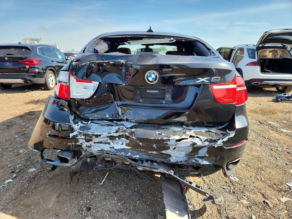 2011 BMW X6 VIN 5UXFG8C50BLZ95729 COPART salvage auction — REAR END, Il - Salvage Certificate, sold $2,100 on 2026-07-10 (photo 6)