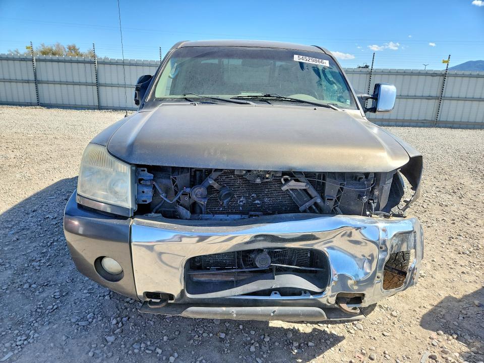 2005 Nissan TITAN VIN 1N6AA07B05N547527 COPART salvage auction — FRONT END, Ut - Certificate Of Title, sold $150 on 2026-07-02 (photo 5)