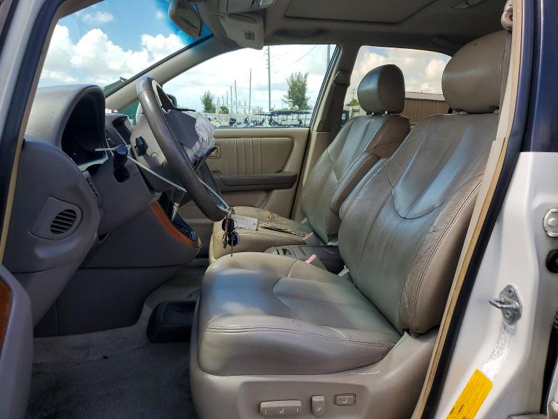 2000 Lexus Rx 300 VIN JT6GF10U2Y0065831 COPART salvage auction — FRONT END, FL - CERT OF TITLE SLVG REBUILDABLE, sold $575 on 2026-07-27 (photo 7)