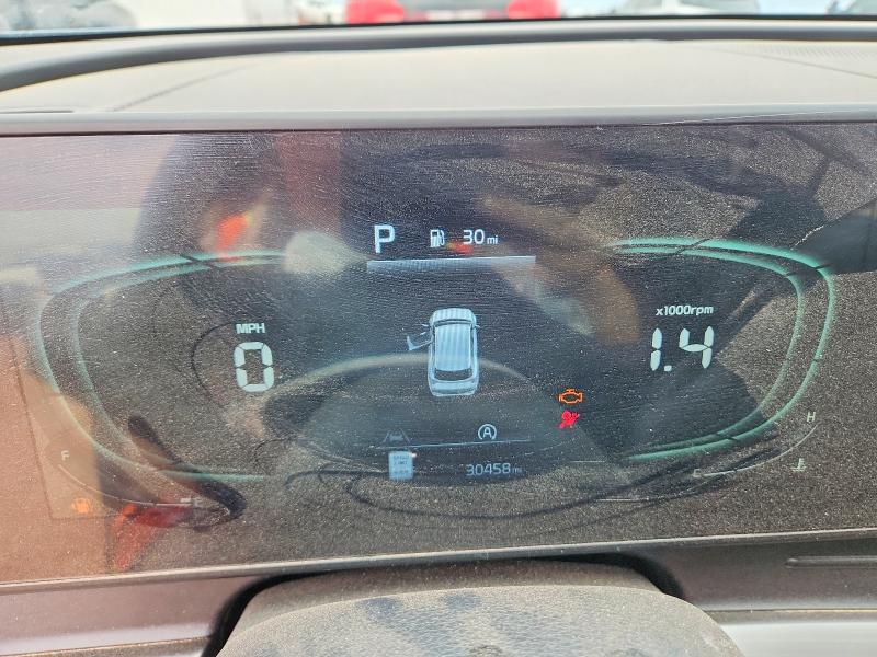 2024 Kia VIN 5XYK33DF8RG160912 COPART salvage auction — FRONT END, Tx - Salvage Vehicle Title, sold $6,100 on 2026-07-08 (photo 9)