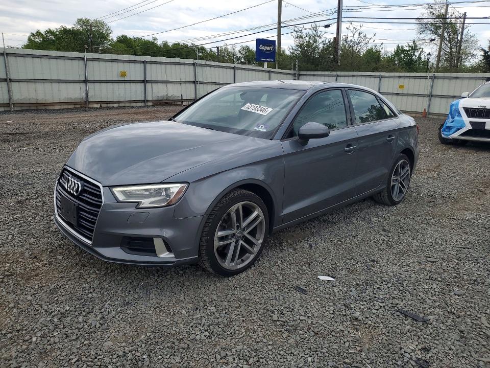 2018 Audi A3 VIN WAUB8GFF6J1004178 COPART salvage auction — FRONT END, Nj - Cert Of Title-Salvage, sold $2,100 on 2026-07-28 (photo 1)