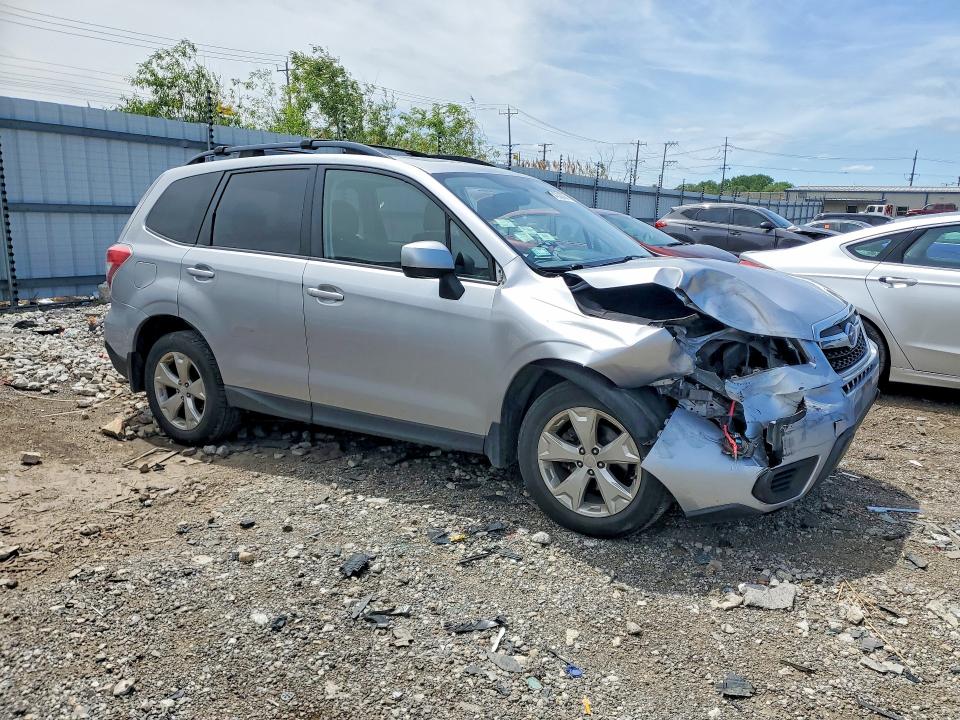 2014 Subaru Forester VIN JF2SJAEC7EH423876 COPART salvage auction — FRONT END, Il - Salvage Certificate, sold $1,850 on 2026-07-08 (photo 4)