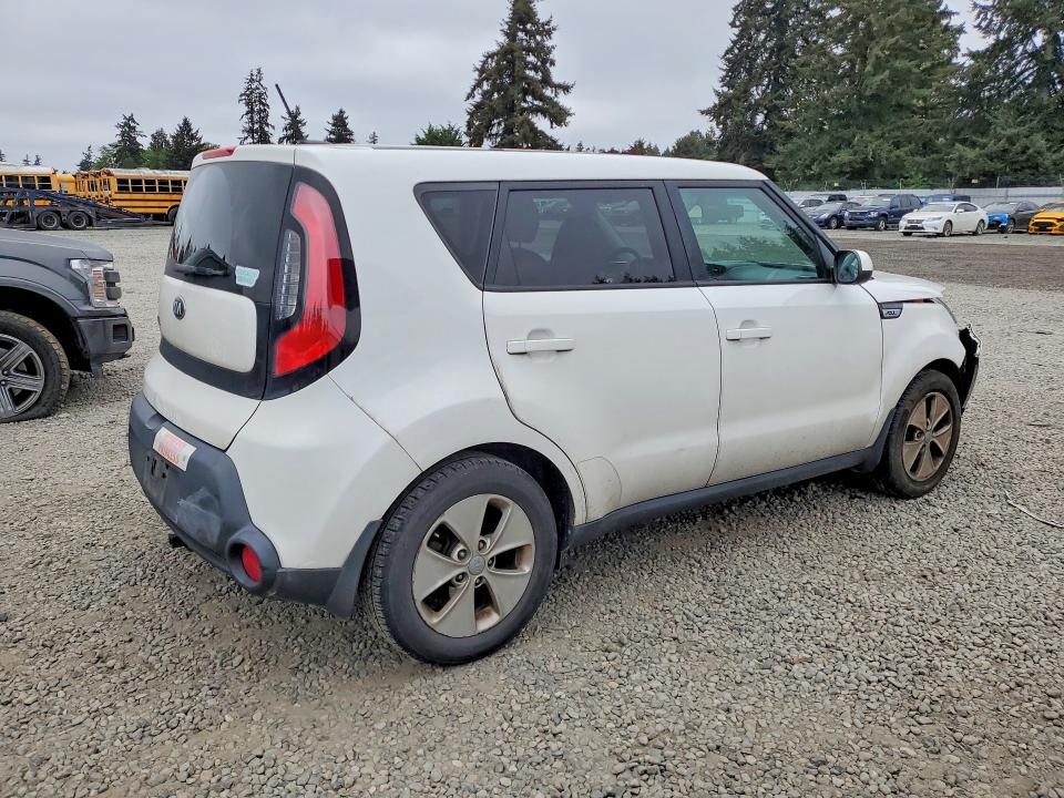 2016 Kia Soul VIN KNDJN2A24G7838891 COPART salvage auction — FRONT END, IN - CERT OF TITLE-SALVAGE TITLE, sold $450 on 2026-07-24 (photo 3)