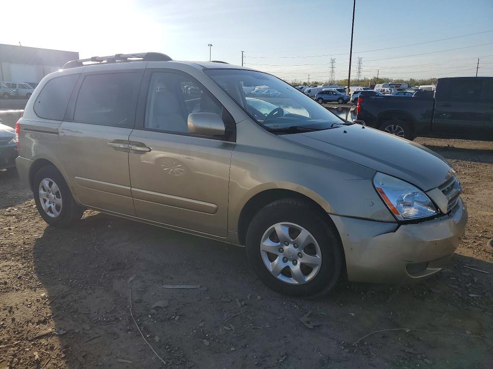 2008 Kia SEDONA VIN KNDMB133486254035 COPART salvage auction — FRONT END, Mi - Certificate Of Title, sold $1,600 on 2026-07-02 (photo 4)