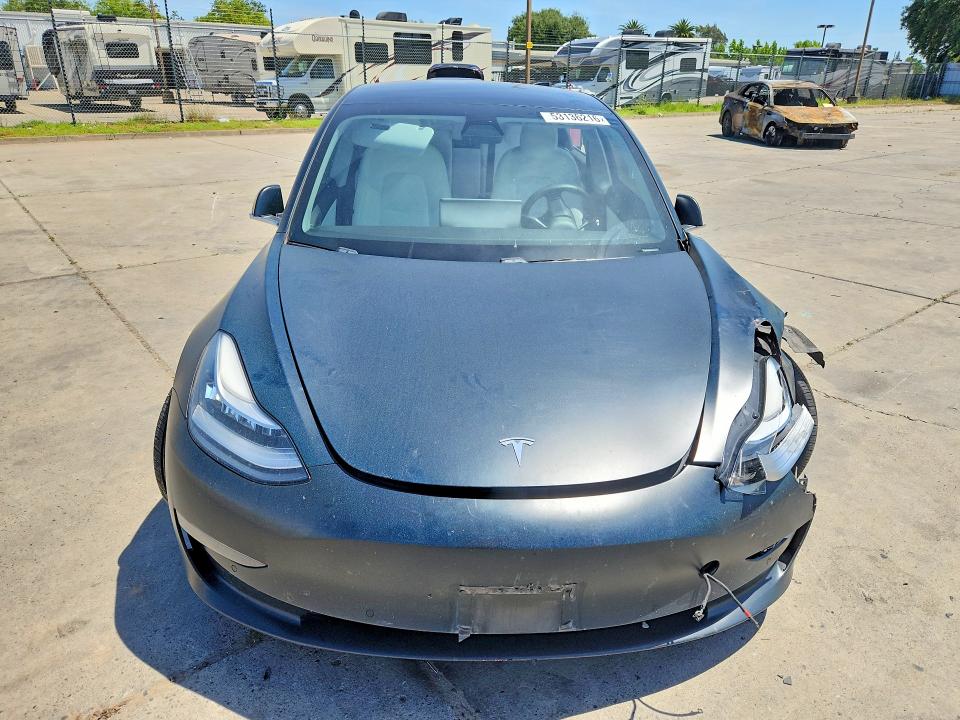 2019 Tesla Model 3 VIN 5YJ3E1EB5KF539961 COPART salvage auction — FRONT END, Ca - Salvage Certificate, sold $4,100 on 2026-07-27 (photo 5)