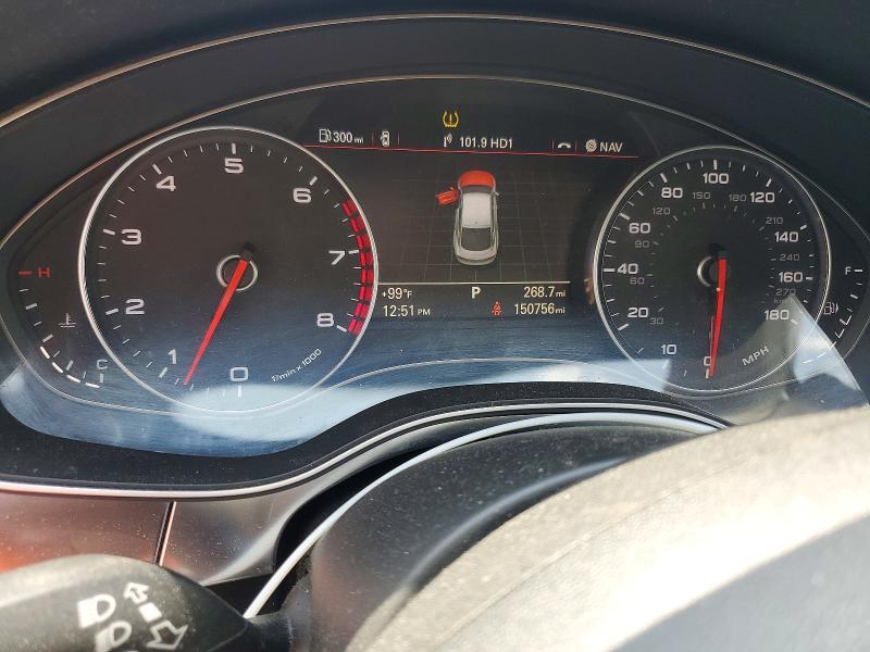 2012 Audi VIN WAUYGAFC4CN108826 COPART salvage auction — FRONT END, Nc - Salvage Certificate Of Title, sold $2,900 on 2026-07-02 (photo 9)