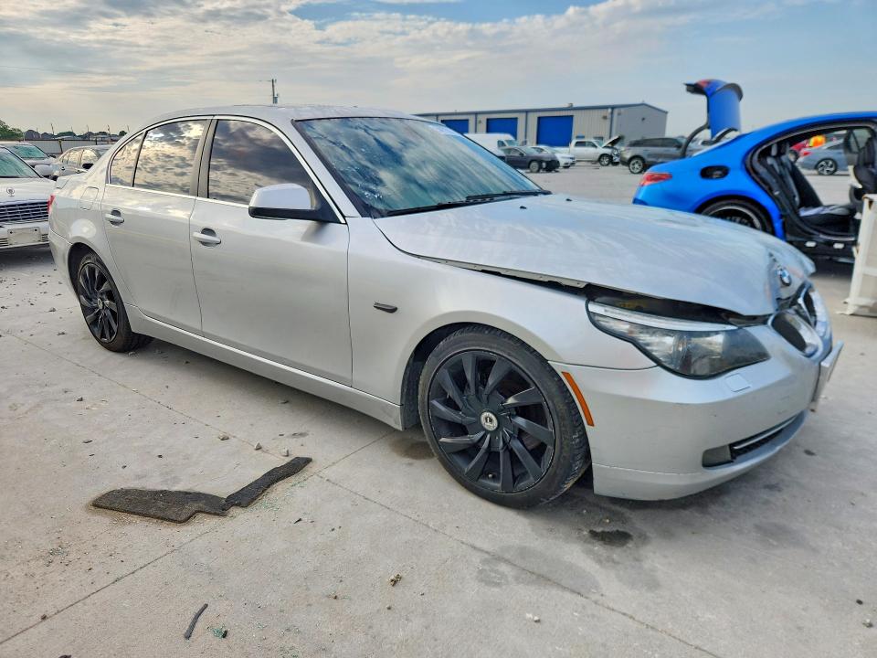 2010 BMW 5 series VIN WBANU5C54AC364983 COPART salvage auction — FRONT END, Tx - Salvage Vehicle Title, sold $600 on 2026-07-31 (photo 4)