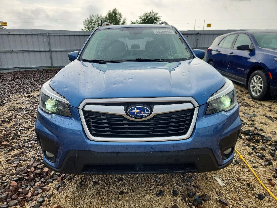 2021 Subaru Forester VIN JF2SKAFC7MH402066 COPART salvage auction — HAIL, Mo - Salvage Certificate Of Title, sold $10,800 on 2026-07-08 (photo 5)