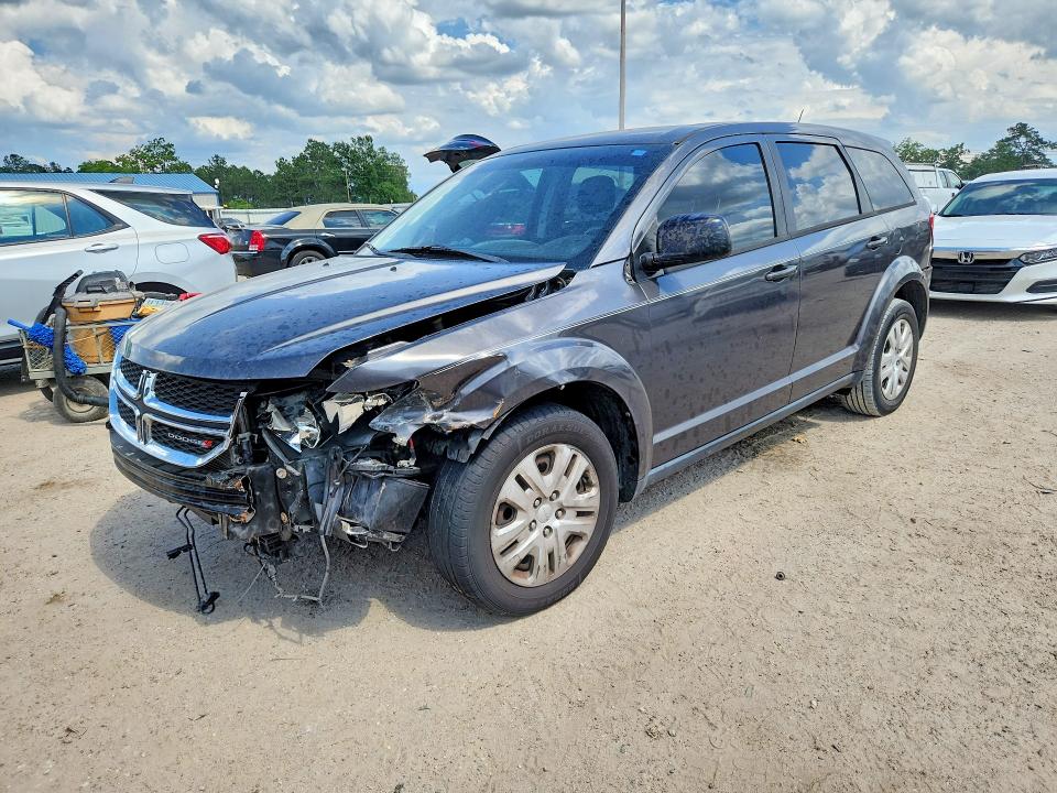 2015 Dodge Journey VIN 3C4PDCAB7FT559433 COPART salvage auction — FRONT END, FL - CERT OF TITLE SLVG REBUILDABLE, sold $300 on 2026-07-02 (photo 1)