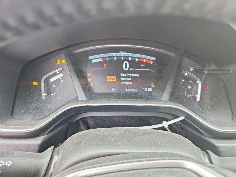 2017 Honda Cr-v VIN 5J6RW2H83HL075565 COPART salvage auction — HAIL, Ks - Cert Of Title-Salvage, sold $6,800 on 2026-07-09 (photo 9)