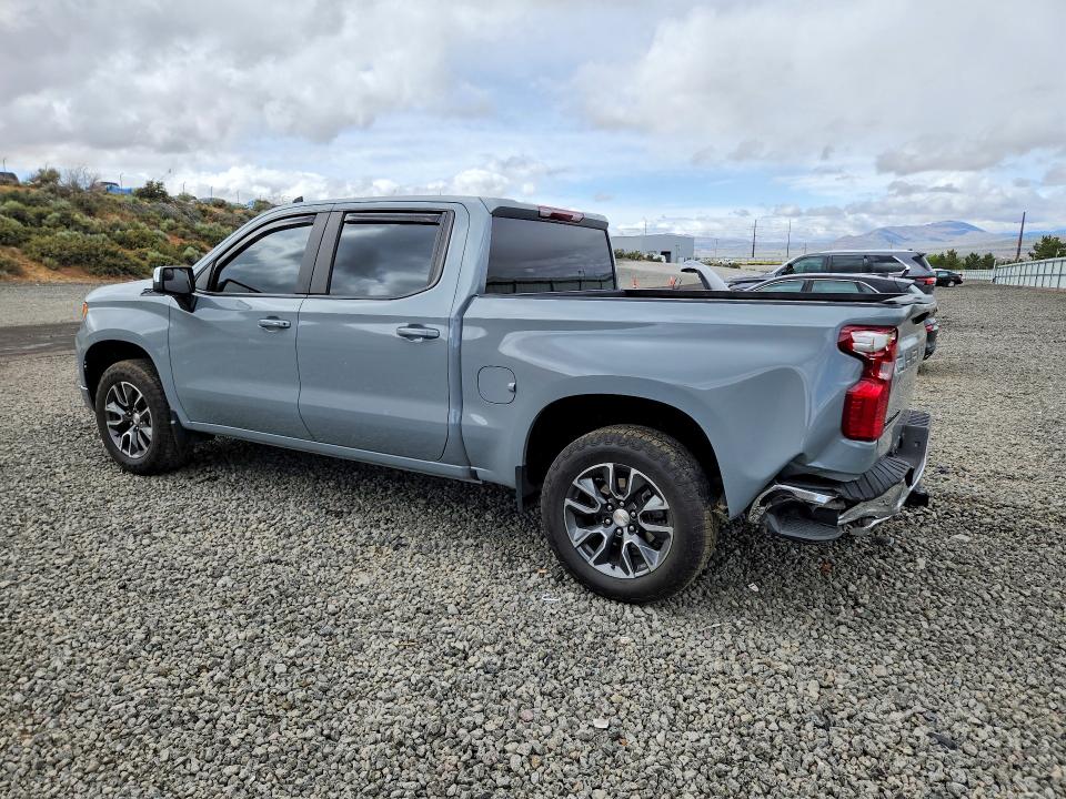 2024 Chevrolet Silverado VIN 1GCUDDED7RZ340392 COPART salvage auction — REAR END, Nv - Salvage Title, sold $25,750 on 2026-09-24 (photo 2)