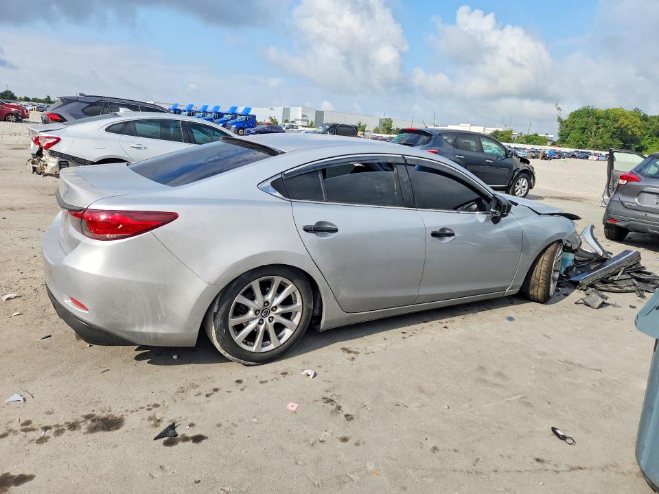 2017 Mazda 6 VIN JM1GL1U54H1117247 COPART salvage auction — FRONT END, Fl - Certificate Of Destruction, sold $450 on 2026-07-08 (photo 3)