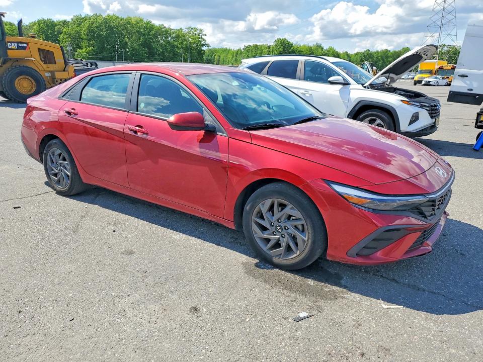 2024 Hyundai Elantra VIN KMHLM4DG7RU673580 COPART salvage auction — SIDE, Fl - Cert Of Title Slvg Rebuildable, sold $2,050 on 2026-07-27 (photo 4)