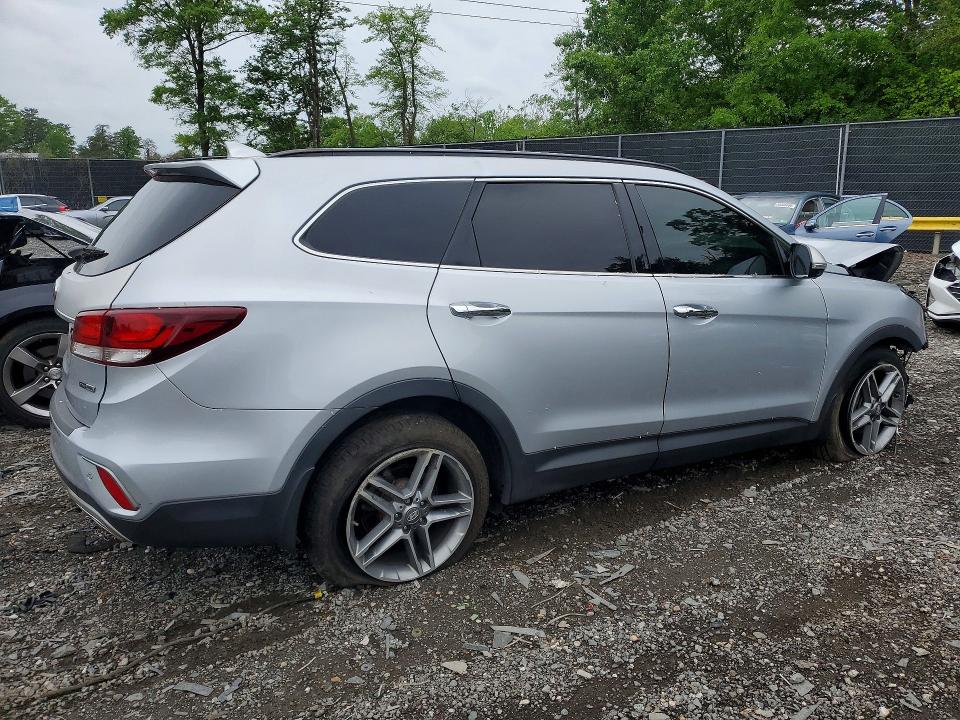 2017 Hyundai Santa fe VIN KM8SRDHF2HU202076 COPART salvage auction — FRONT END, Id - Salvage Certificate Of Title, sold $200 on 2026-07-28 (photo 3)