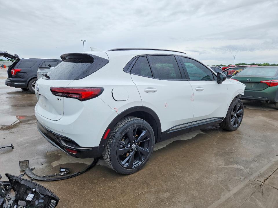 2023 Buick Envision VIN LRBFZNR43PD024748 COPART salvage auction — FRONT END, TX, sold $3,600 on 2026-07-23 (photo 3)