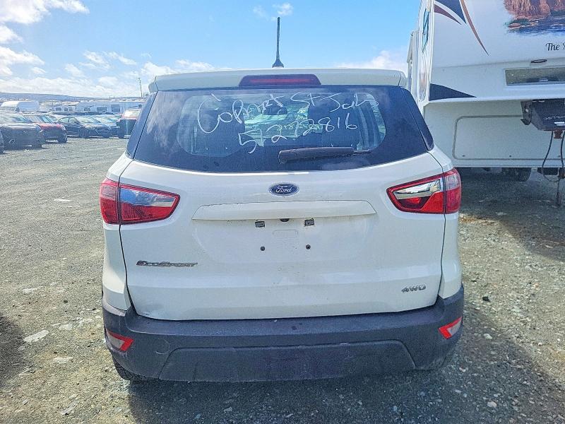 2019 Ford Ecosport VIN MAJ6S3FL1KC255772 COPART salvage auction — FRONT END, Nl - Salvage Brand, sold $600 on 2026-07-09 (photo 6)