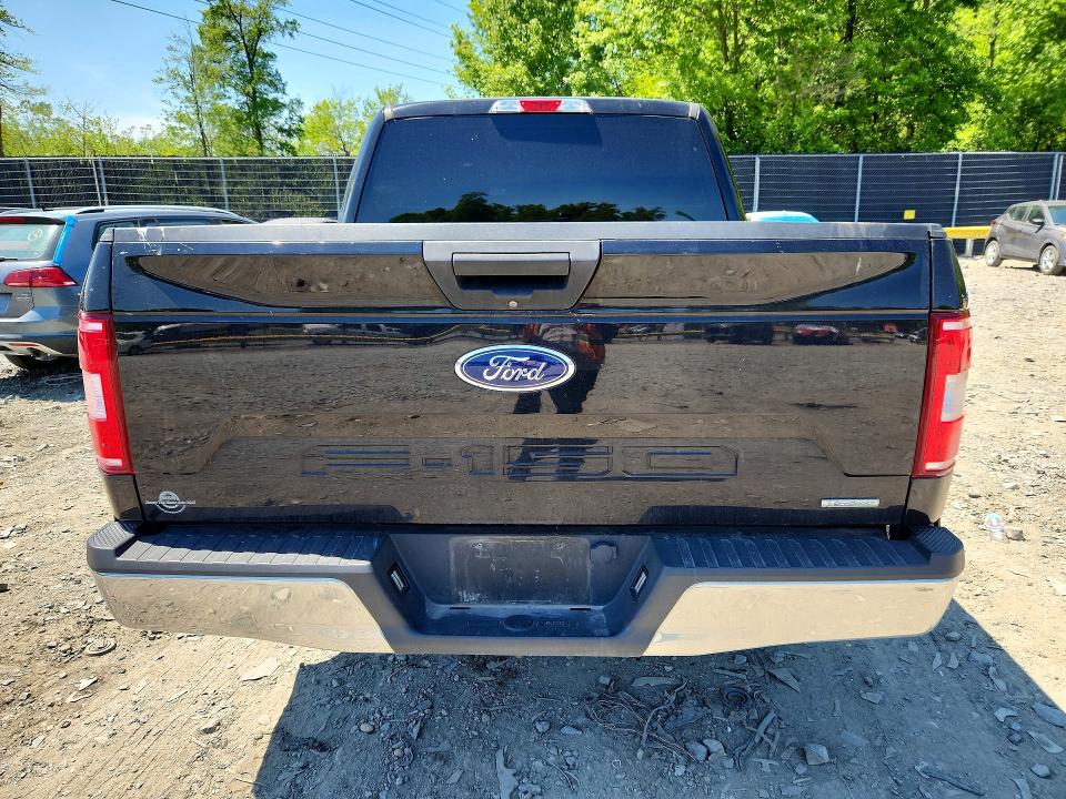 2020 Ford F-150 VIN 1FTEW1C4XLKD27250 COPART salvage auction — VANDALISM, Md - Cert Of Salvage > 75% Damage, sold $5,200 on 2026-07-02 (photo 6)