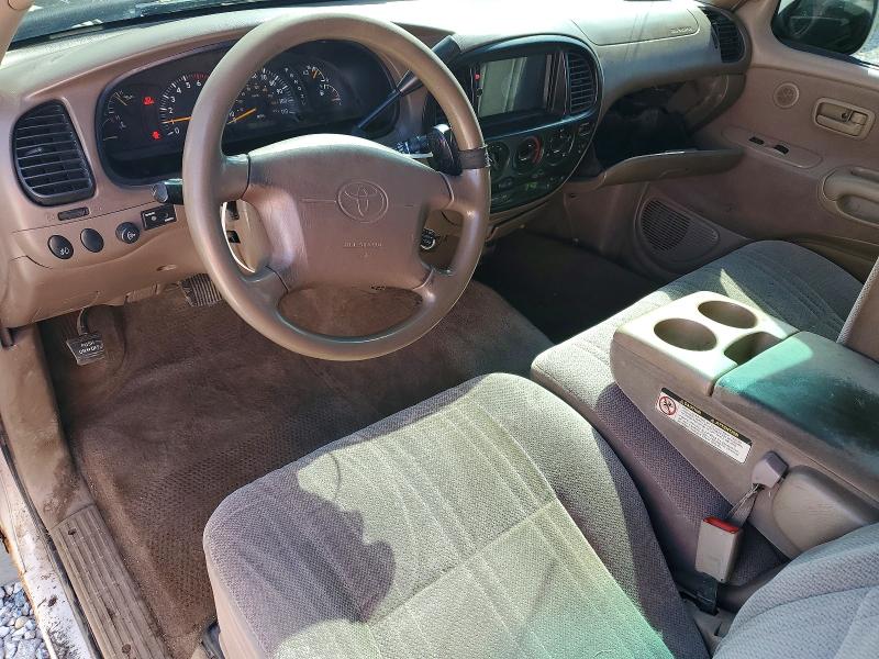 2000 Toyota Tundra VIN 5TBBT4418YS051046 COPART salvage auction — SIDE, IA - CERT OF TITLE-SALVAGE TITLE, sold $550 on 2026-07-31 (photo 8)