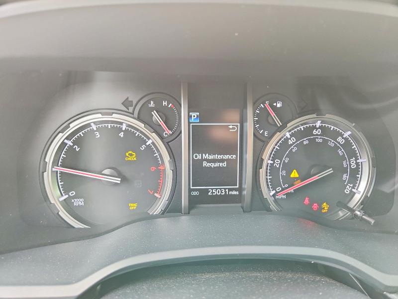 2023 Toyota 4runner VIN JTERU5JR3P6117046 COPART salvage auction — FRONT END, NJ - CERT OF TITLE-SALVAGE, sold $23,200 on 2026-07-09 (photo 9)