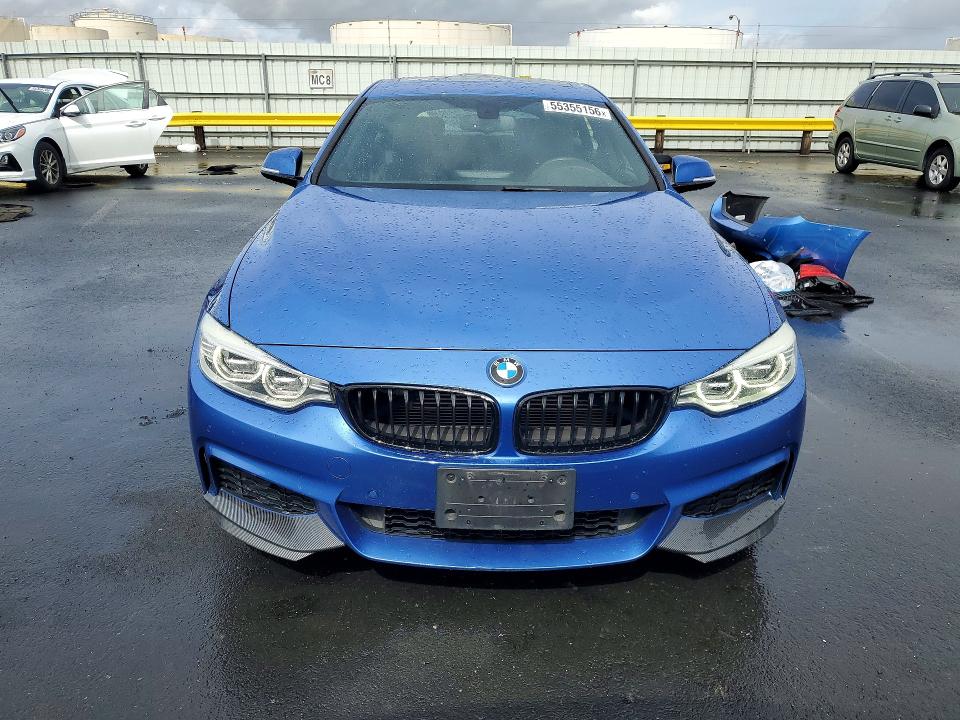 2015 BMW VIN WBA4B1C59FG241397 COPART salvage auction — REAR END, Ca - Salvage Certificate, sold $175 on 2026-07-27 (photo 5)