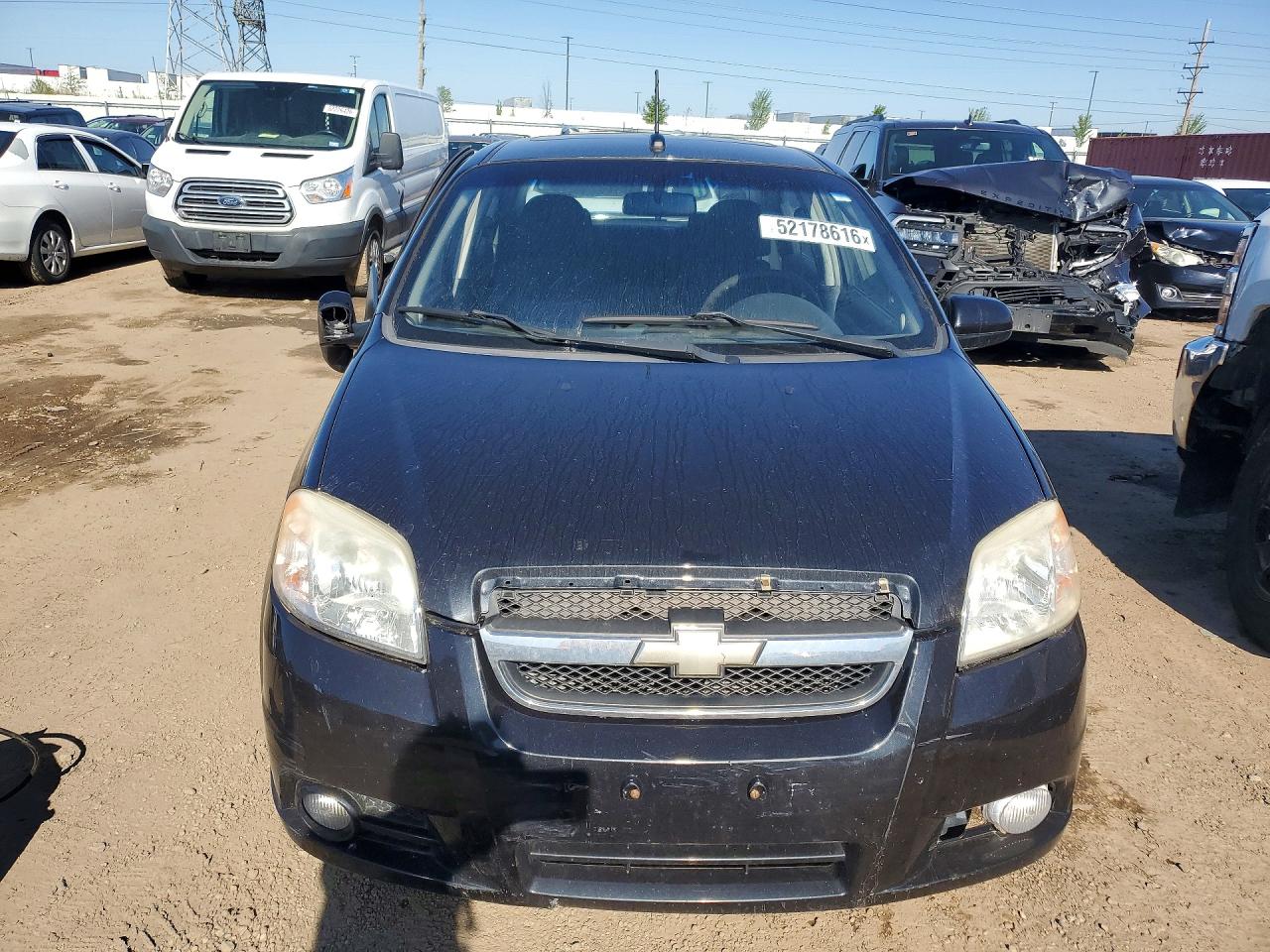2009 Chevrolet Aveo VIN KL1TG56EX9B327328 COPART salvage auction — Side, AZ - CERT OF TITLE - SALVAGE, sold $675 on 2026-07-07 (photo 5)