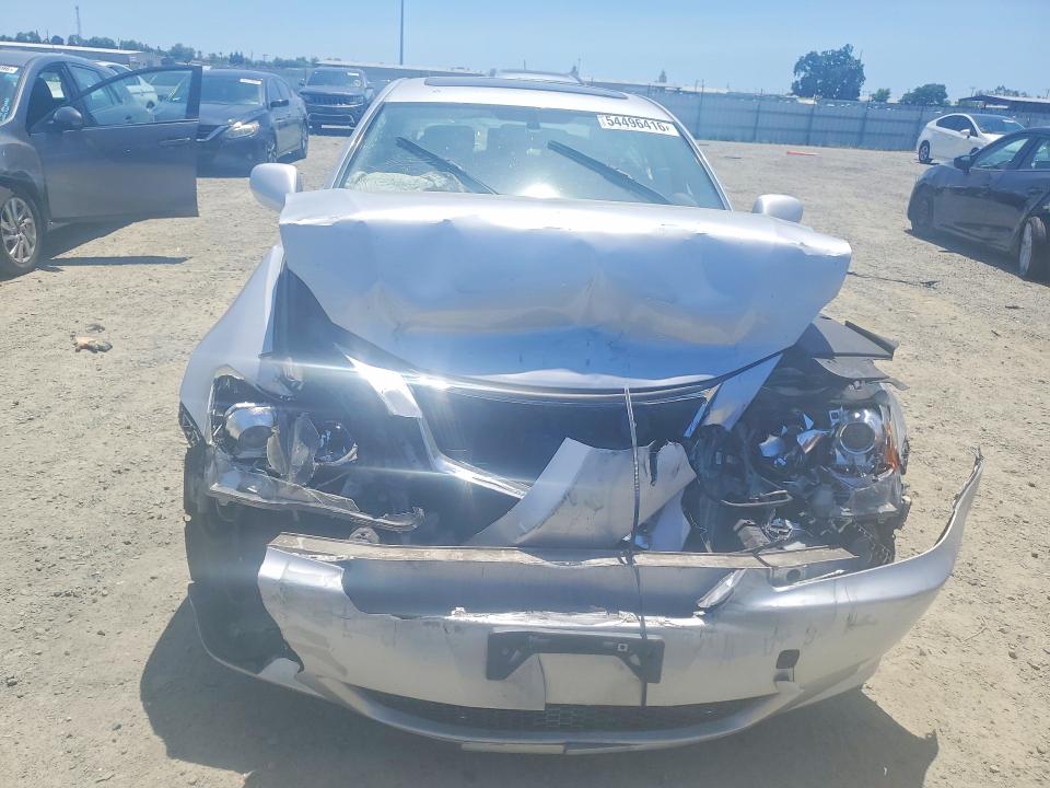2006 Lexus Is VIN JTHBK262665014423 COPART salvage auction — FRONT END, Ca - Salvage Certificate, sold $15 on 2026-07-21 (photo 5)