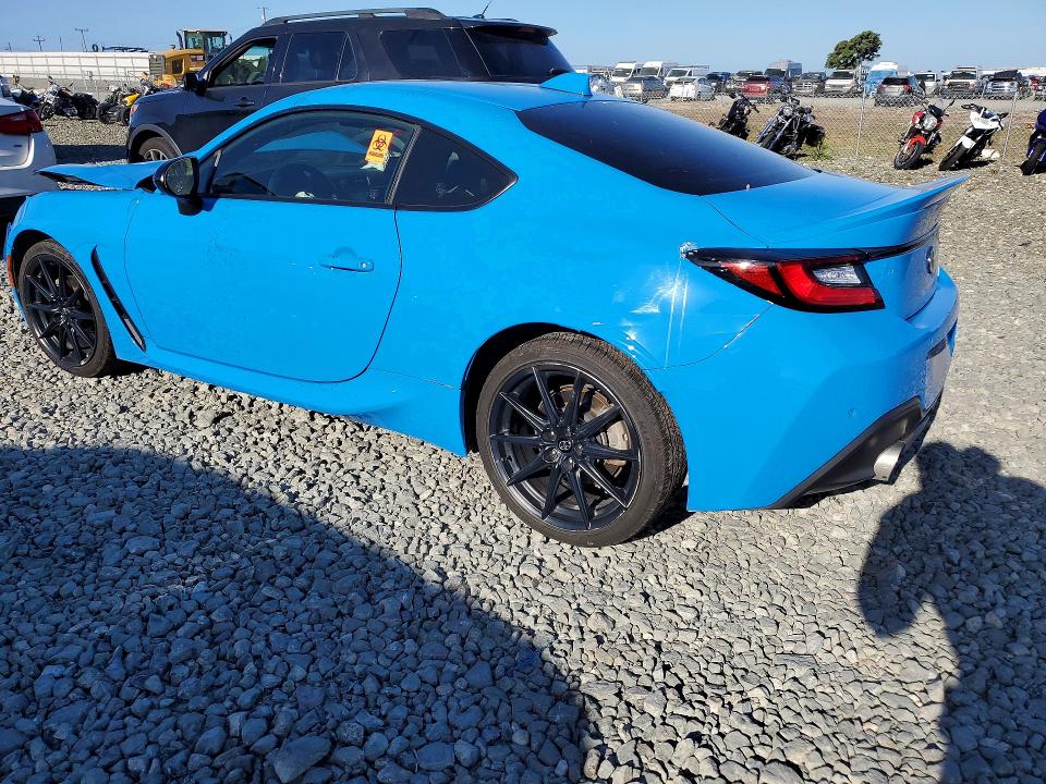 2023 Toyota Gr 86 VIN JF1ZNBF16P8750461 COPART salvage auction — FRONT END, Ca - Salvage Certificate, sold $6,100 on 2026-07-02 (photo 2)