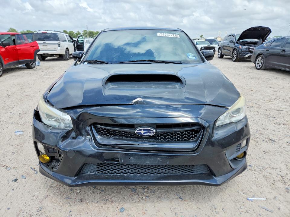 2016 Subaru Wrx VIN JF1VA1B63G9816383 COPART salvage auction — FRONT END, Tx - Salvage Vehicle Title, sold $2,400 on 2026-07-17 (photo 5)