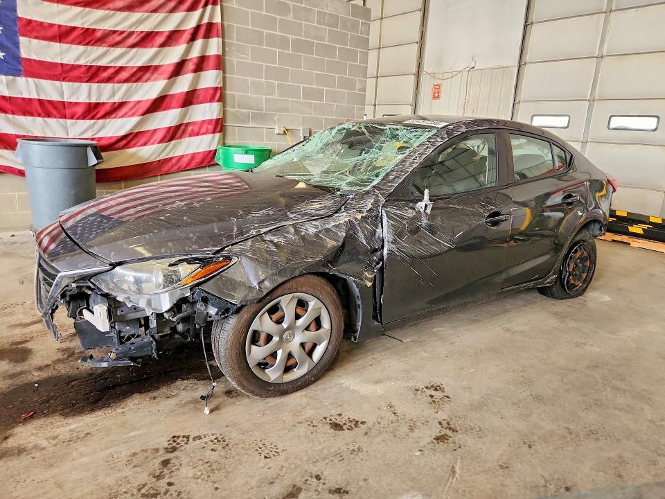 2016 Mazda 3 VIN JM1BM1T76G1313196 COPART salvage auction — ALL OVER, Mo - Salvage Certificate Of Title, sold $325 on 2026-07-28 (photo 1)