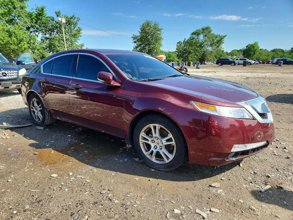 2009 Acura Tl VIN 19UUA86209A015029 COPART salvage auction — FRONT END, Md - Cert Of Salvage > 75% Damage, sold $400 on 2026-07-02 (photo 4)