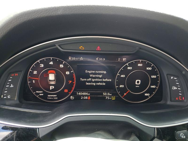 2017 Audi Q7 VIN WA1LAAF75HD013409 COPART salvage auction — MINOR DENT/SCRATCHES, Ca - Dis/Dlr/Exp Only Clean Title, sold $6,500 on 2026-07-29 (photo 9)