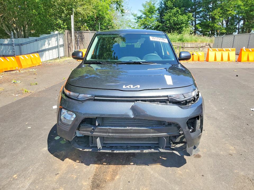 2022 Kia Soul VIN KNDJ23AU3N7811582 COPART salvage auction — FRONT END, Or - Salvage Title Certificate, sold $200 on 2026-07-27 (photo 5)