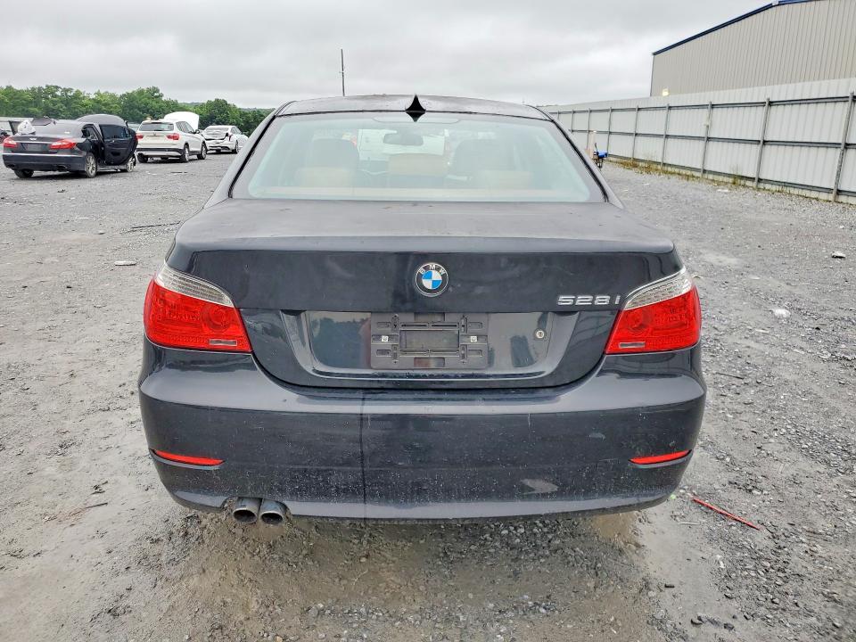 2008 BMW 5er VIN WBANU535X8C116781 COPART salvage auction — FRONT END, NC - SALVAGE CERTIFICATE OF TITLE, sold $175 on 2026-07-29 (photo 6)