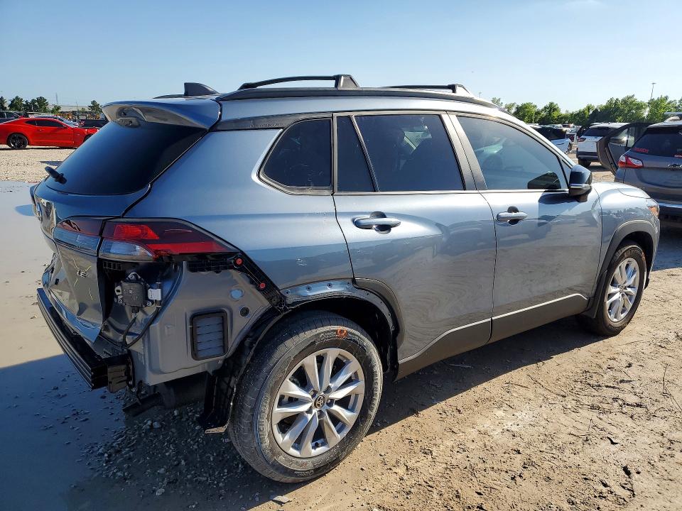 2026 Toyota Corolla cross VIN 7MUCAAAG7TV197378 COPART salvage auction — REAR END, Tx - Salvage Vehicle Title, sold $1,600 on 2026-07-21 (photo 3)
